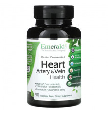 Растительные экстракты и настойки Emerald Laboratories, Heart, Artery & Vein Health, 90 растительных капсул