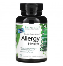 Emerald Laboratories, Doctor-Formulated Allergy Health, 120 Vegetable Caps
