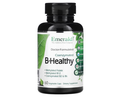 Emerald Laboratories, B Healthy, CoEnzymated, 60 Veggie Caps Emerald Laboratories, B Healthy, CoEnzymated, 60 Veggie Caps