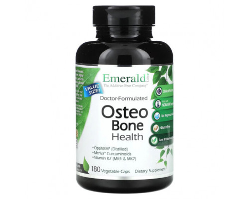 Для мышц и суставов Emerald Laboratories, Osteo Bone Health, 180 растительных капсул Для мышц и суставов Emerald Laboratories, Osteo Bone Health, 180 растительных капсул