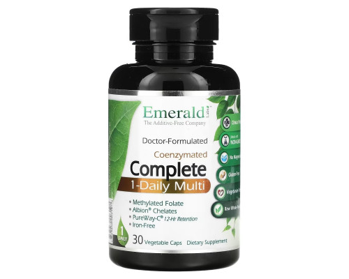 Emerald Laboratories, CoEnzymated Complete, Multi Vit-A-Min, 30 Veggie Caps Emerald Laboratories, CoEnzymated Complete, Multi Vit-A-Min, 30 Veggie Caps