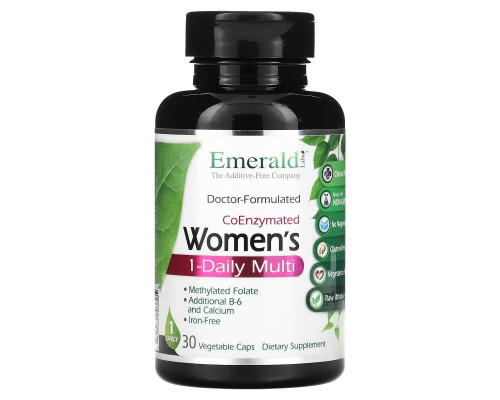 Emerald Laboratories, CoEnzymated Women's Multi Vit-A-Min, 30 Veggie Caps Emerald Laboratories, CoEnzymated Women's Multi Vit-A-Min, 30 Veggie Caps