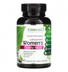 Emerald Laboratories, Coenzymated Women's 1-Daily Multi, 60 Vegetable Caps