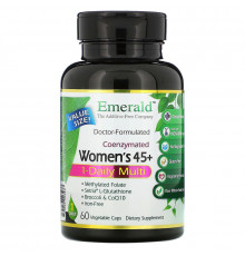 Emerald Laboratories, Coenzymated Women's 45+ 1-Daily Multi, 60 Vegetable Caps