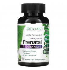 Emerald Laboratories, CoEnzymated Prenatal Multi Vit-A-Min, 30 Veggie Caps