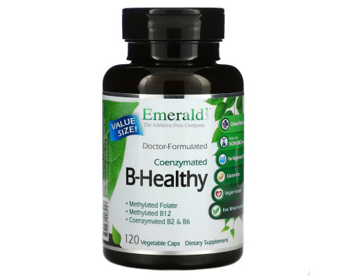 Emerald Laboratories, Coenzymated B-Healthy, 120 растительных капсул Emerald Laboratories, Coenzymated B-Healthy, 120 растительных капсул