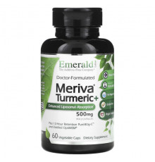 Антиоксиданты Emerald Laboratories, Meriva куркума +, 250 мг, 60 растительных капсул