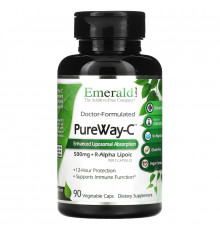 Emerald Laboratories, PureWay-C + R-Alpha Lipoic, 250 mg, 90 Vegetable Caps