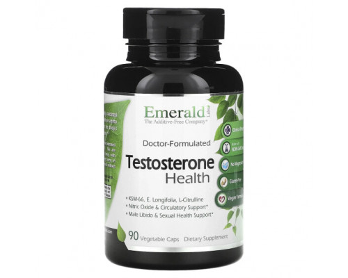 Мужское здоровье Testosterone Health, 90 Vegetable Caps Мужское здоровье Testosterone Health, 90 Vegetable Caps
