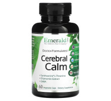 Emerald Laboratories, Doctor-Formulated Cerebral Calm, 60 Vegetable Caps