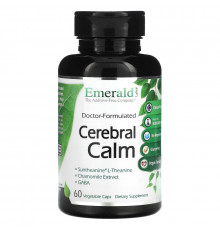 Emerald Laboratories, Doctor-Formulated Cerebral Calm, 60 Vegetable Caps