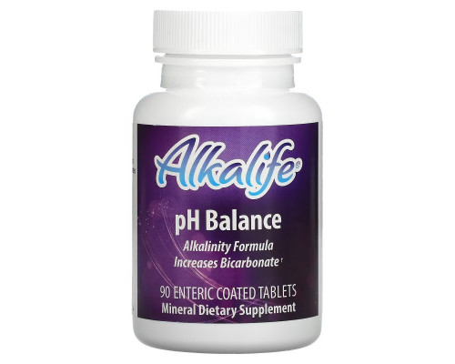 Alkalife, pH Balance, 90 таблеток, покрытых кишечнорастворимой оболочкой Alkalife, pH Balance, 90 таблеток, покрытых кишечнорастворимой оболочкой