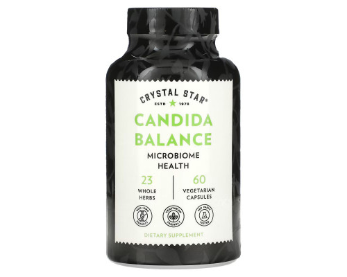 Crystal Star Candida Detox 60 вегетарианских капсул Crystal Star Candida Detox 60 вегетарианских капсул