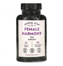Женское здоровье Crystal Star, Female Harmony, 90 вегетарианских капсул