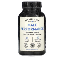 Crystal Star, Male Performance, 60 Vegetarian Capsules