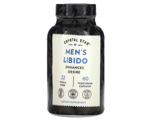 Crystal Star, Men's Libido, 60 Vegetarian Capsules Crystal Star, Men's Libido, 60 Vegetarian Capsules