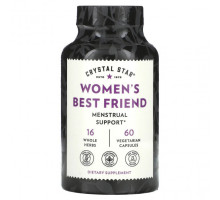 Женское здоровье Crystal Star, Best Friend для женщин, 60 вегетарианских капсул