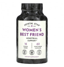 Женское здоровье Crystal Star, Best Friend для женщин, 60 вегетарианских капсул