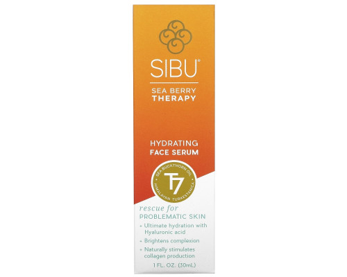Sibu Beauty Гидрирующая сыворотка с облепихой 1 жидкая унция (30 мл) Sibu Beauty Гидрирующая сыворотка с облепихой 1 жидкая унция (30 мл)