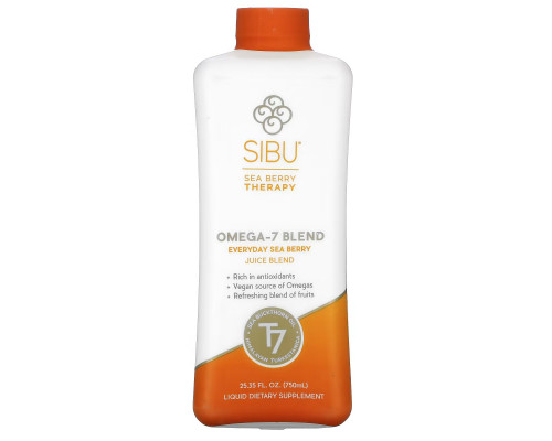Sibu Beauty, Omega-7 Blend, Everyday Sea Berry Juice Blend, 25.35 fl oz (750 ml) Sibu Beauty, Omega-7 Blend, Everyday Sea Berry Juice Blend, 25.35 fl oz (750 ml)