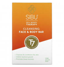 Sibu Beauty Очищающее мыло для лица и тела с облепихой 3.5 oz
