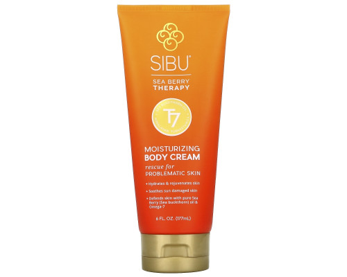 Sibu Beauty Облепиховый крем для тела, успокаивает и омолаживает кожу, 6 жидких унций (177 мл) Sibu Beauty Облепиховый крем для тела, успокаивает и омолаживает кожу, 6 жидких унций (177 мл)