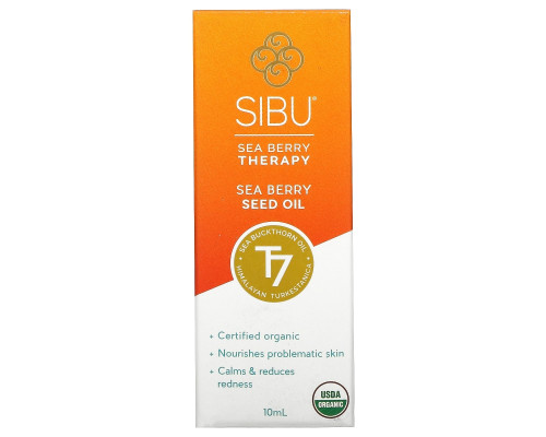 Sibu Beauty Масло из семян облепихи для всех типов кожи, для питания и увлажнения кожи, 10 мл Sibu Beauty Масло из семян облепихи для всех типов кожи, для питания и увлажнения кожи, 10 мл