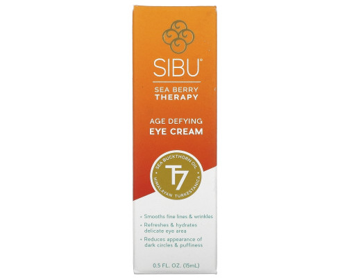 Sibu Beauty Омолаживающий антивозрастной крем для глаз с облепихой 5 жидких унций (15 мл) Sibu Beauty Омолаживающий антивозрастной крем для глаз с облепихой 5 жидких унций (15 мл)