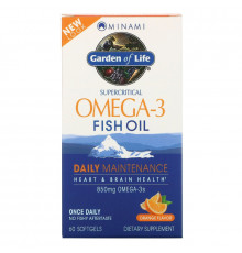Minami Nutrition MorEPA Optimal EPA-DHA Formula Orange Flavor 60 Softgels
