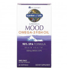 Minami Nutrition PlusEPA Supercritical Omega-3 Fish Oil 500 mg 60 Softgels