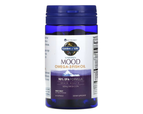 Minami Nutrition PlusEPA Supercritical Omega-3 Fish Oil 500 mg 60 Softgels Minami Nutrition PlusEPA Supercritical Omega-3 Fish Oil 500 mg 60 Softgels