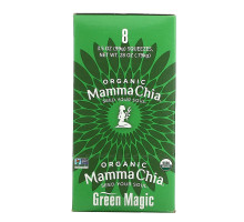 Mamma Chia Закуска для выносливости Chia Squeeze зеленое волшебство 8 пакетиков по 3.5 унций (99 г)