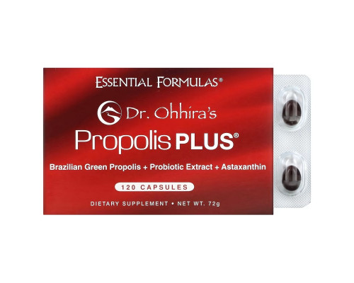 Dr. Ohhira's, Прополис Плюс, 120 капсул Dr. Ohhira's, Прополис Плюс, 120 капсул
