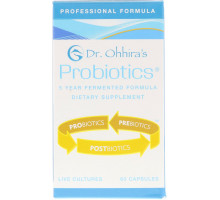 Dr. Ohhira's Essential Formulas Inc. Пробиотики совершенная формула от профессионалов 60 капсул