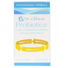 Dr. Ohhira's Essential Formulas Inc. Пробиотики совершенная формула от профессионалов 60 капсул