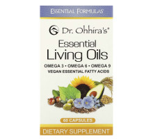 Dr. Ohhira's Essential Formulas Inc. Незаменимые живые масла 60 капсул