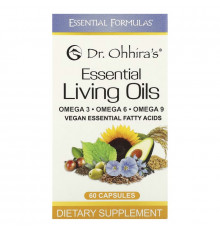Dr. Ohhira's Essential Formulas Inc. Незаменимые живые масла 60 капсул