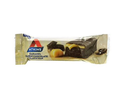 Atkins Advantage хрустящий батончик с карамелью и двойным шоколадом 5 батончиков 1.6 унции (44 г) каждый Atkins Advantage хрустящий батончик с карамелью и двойным шоколадом 5 батончиков 1.6 унции (44 г) каждый