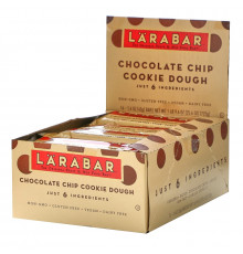 Larabar, Батончики с шоколадной крошкой  Cookie Dough, 16 батончиков, 1.6 унций (45 г) каждый