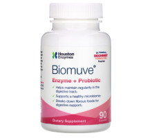 Houston Enzymes, Biomuve, Enzyme + Probiotic, 90 Capsules
