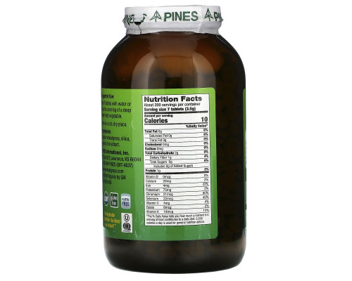 Pines International, Pines, ростки пшеницы, 500 мг, 1400 таблеток Pines International, Pines, ростки пшеницы, 500 мг, 1400 таблеток