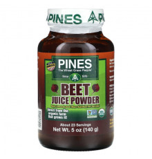 Овощи Pines International, Порошок из свекольного сока, 140 г (5 унций)