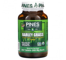 Зелень и зеленые овощи Pines International, Ячменя, 250 таблеток