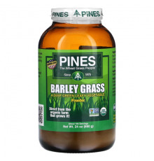 Зелень и зеленые овощи Pines International, Трава ячменя, порошок, 680 г (24 унции)