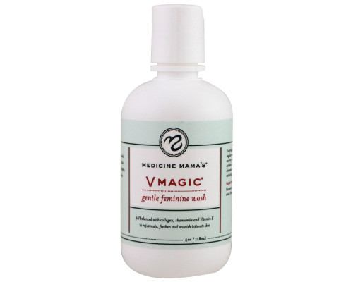 Medicine Mama's, VMagic, нежный гель для женской гигиены, 4 унции (118 мл) Medicine Mama's, VMagic, нежный гель для женской гигиены, 4 унции (118 мл)