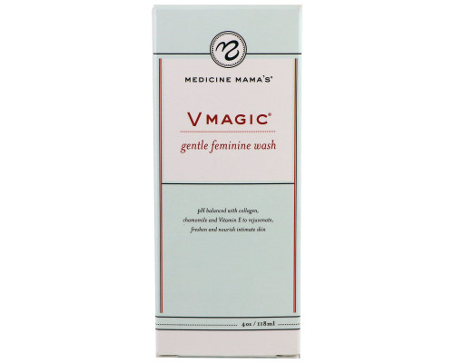Medicine Mama's, VMagic, нежный гель для женской гигиены, 4 унции (118 мл) Medicine Mama's, VMagic, нежный гель для женской гигиены, 4 унции (118 мл)