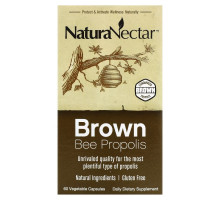 NaturaNectar, Brown Bee Propolis, 60 Veggie Caps
