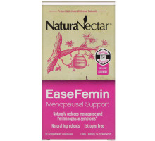NaturaNectar, EaseFemin, Menopausal Support, 30 Vegetable Capsules