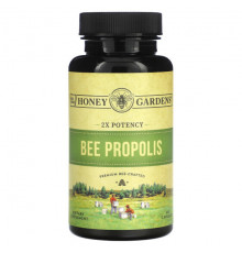 Прополис и пчелиное маточное молочко Honey Gardens, Пчелиный прополис, 2x эффективность, 60 капсул