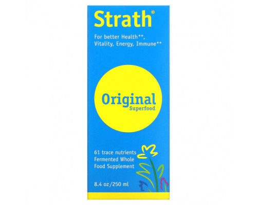 Растительные экстракты и настойки Bio-Strath, Strath (Страт), оригинальный суперпродукт, 250 мл (8,4 жидкой унции) Растительные экстракты и настойки Bio-Strath, Strath (Страт), оригинальный суперпродукт, 250 мл (8,4 жидкой унции)